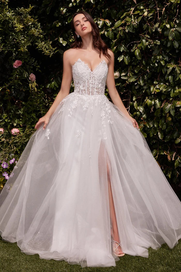 glitter tulle wedding dress BRYDIE Lace Corset A-Line women_dresses Structured corset bodice 颜色:emerald 100 Cotton Dresses -