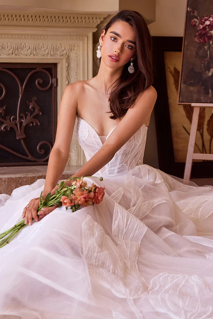 CECELIA Sequin Lace Ball Gown Wedding Dress