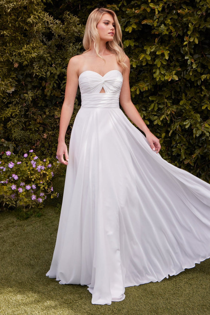 WILLOW Strapless Sweetheart A-Line Wedding Dress