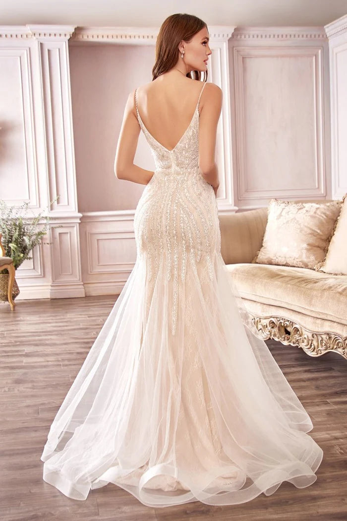 OPHELIA Beaded Mermaid Lace Wedding Dress